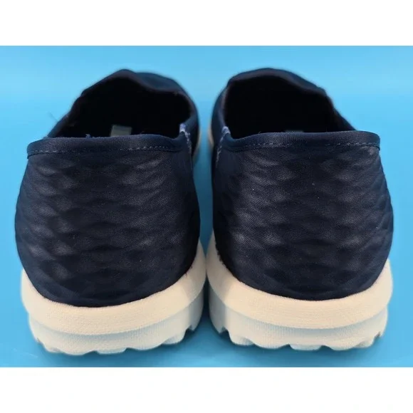 Skechers Slip-ins GOwalk Women's Comfort Shoes Sz 12 Navy Travel Washable Light - Picture 5 of 8